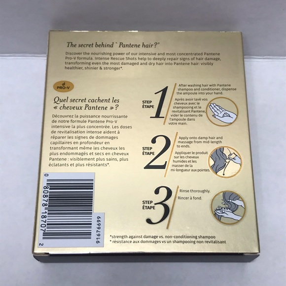 ♦️$3♦️Pantene intense rescue shots - Picture 2 of 6